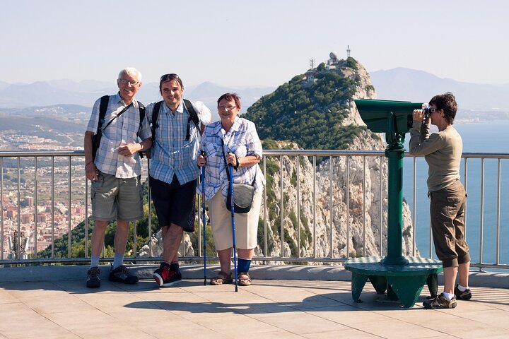 Gibraltar med St Michael Caves Guidad tur från Costa del Sol