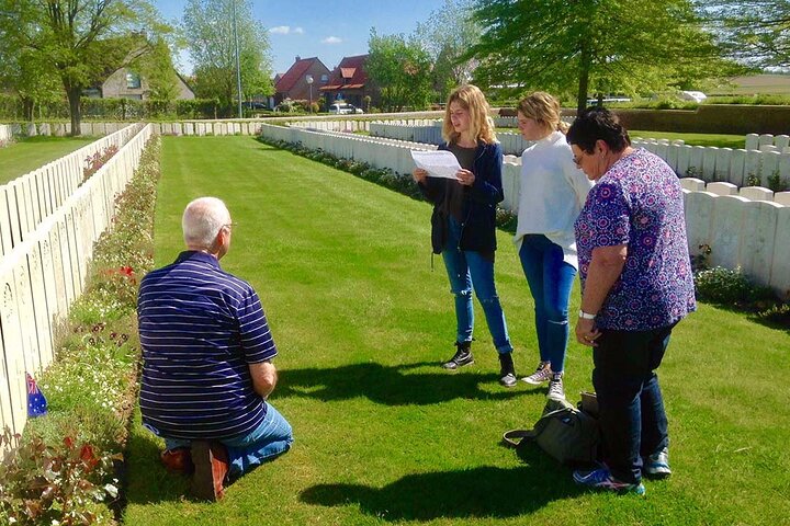 Tour australiano di un giorno a Fromelles-Ypres - da Arras