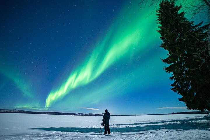 Private Northern Lights fotografie tour in Rovaniemi