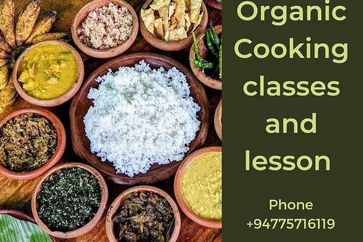 Culinária orgânica classe sigiriya (kumara & família)