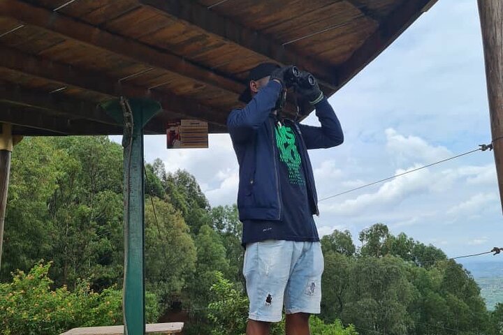 Mount Kigali-wandeling en zipline-avontuurtour (ophalen en afzetten)