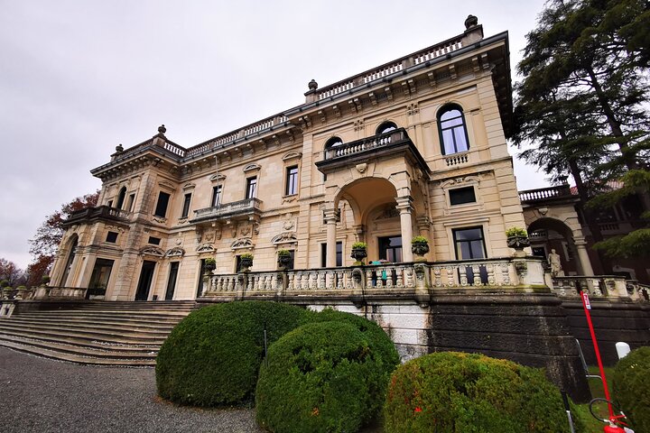 Lago Como & Lugano para grupos pequeños : 2 países en 1 día, Crucero en barco