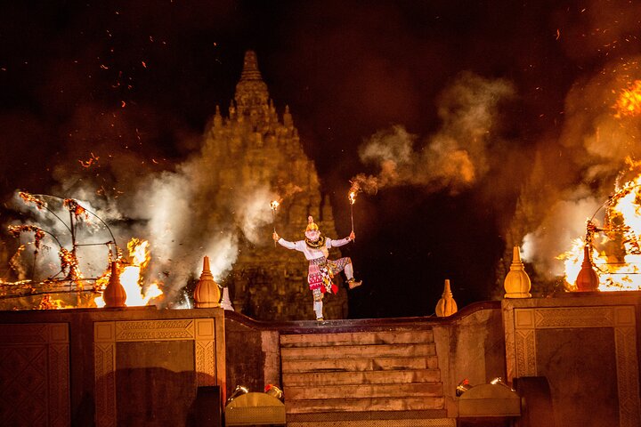 Prambanan Temple och Ramayana Ballet Show (VIP-plats med middag)