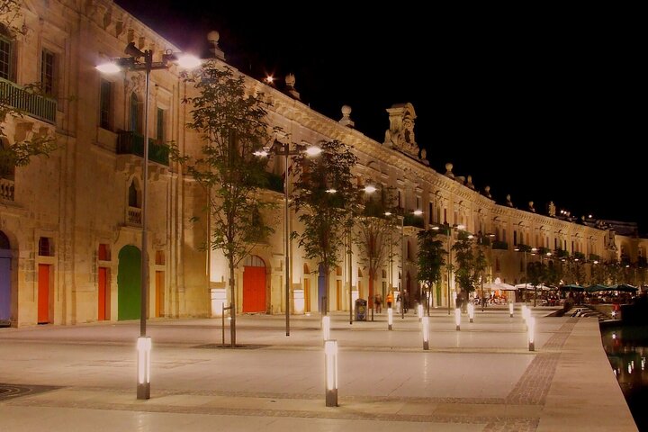Tour nocturno guiado por el paseo marítimo de La Valeta, Mdina y Rabat