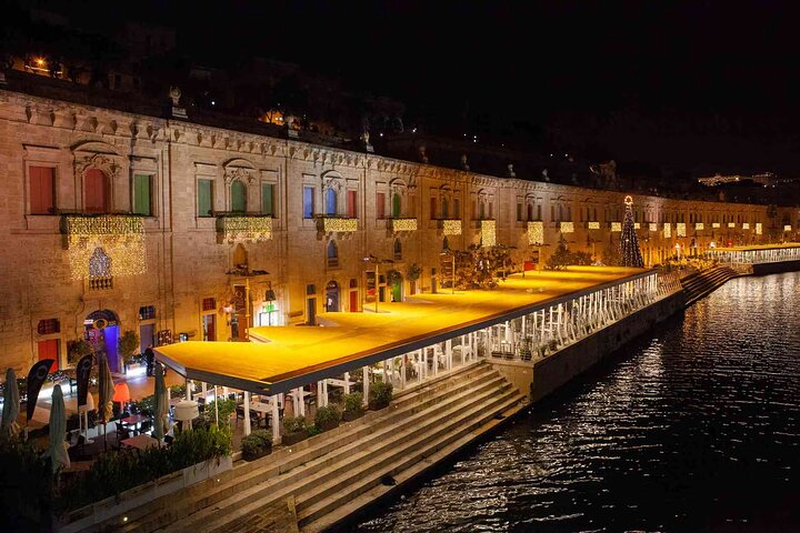 Tour nocturno guiado por el paseo marítimo de La Valeta, Mdina y Rabat