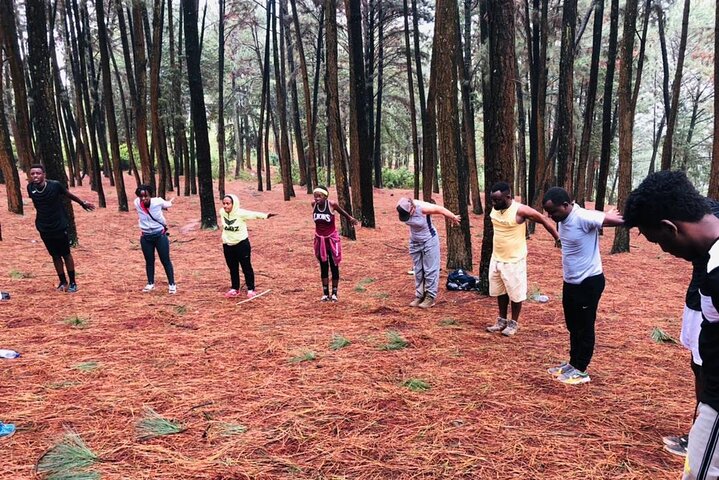 Mount Kigali-wandeling en zipline-avontuurtour (ophalen en afzetten)