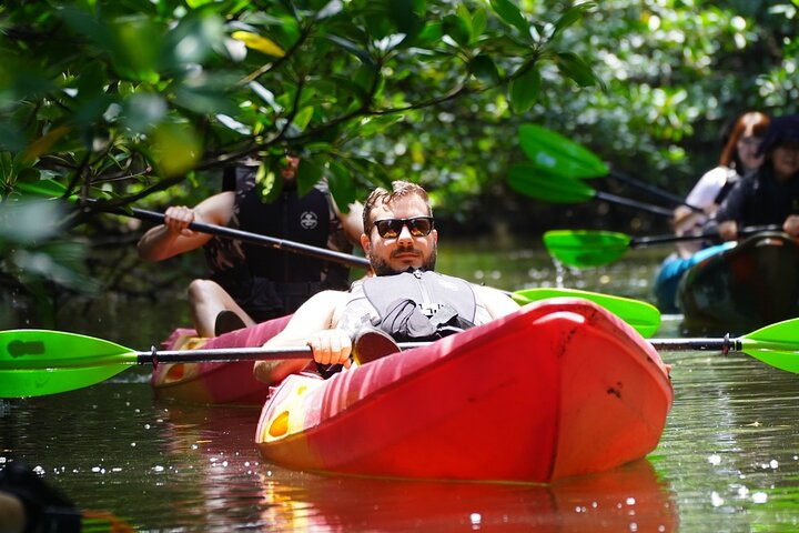 Okinawa Iriomote SUP or Canoe and Sightseeing in Yubujima Island