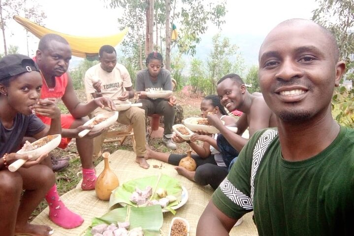 Rwanda Lokale gemeenschapsreis (koffie, cultureel dorp, lokaal eten)