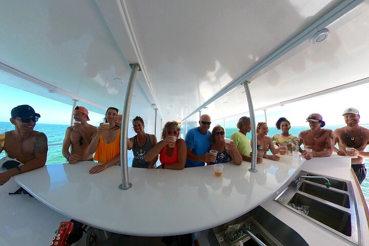 Key West Sandbar Charter met kajaktour: inclusief lunch en drankjes
