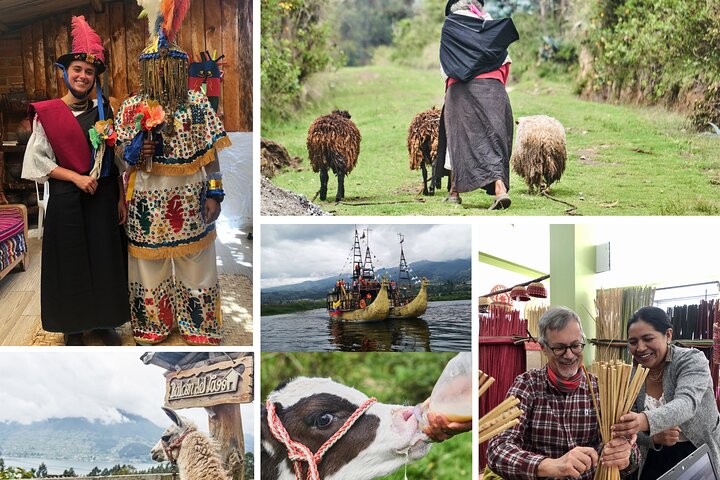 Excursão privada de dia inteiro à cultura indígena do Equador