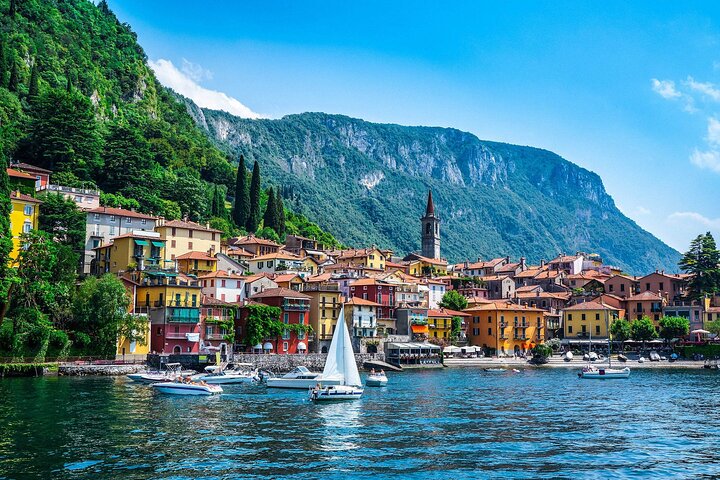 Como, Bellagio & Varenna : Kleine groep vanuit Milaan met boottocht