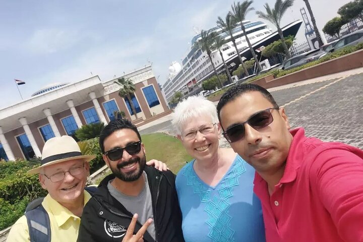 Dagtocht naar de piramides en de sfinx vanuit de haven van Ain Sokhna