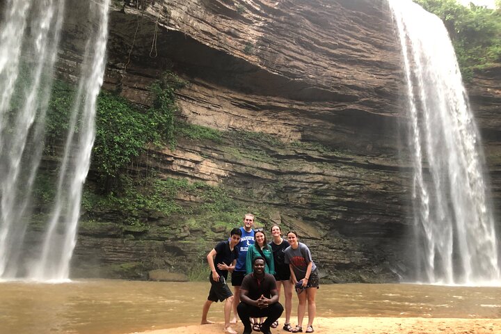 Waterfalls, Aburi Botanical Gardens and a Cocoa Farm Experience.