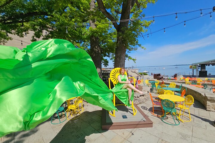 Servizio fotografico di abiti volanti a Madison WI