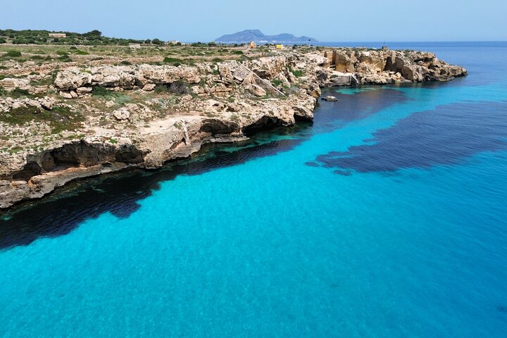 Tour a las Islas Egadi: Favignana y Levanzo desde Trapani