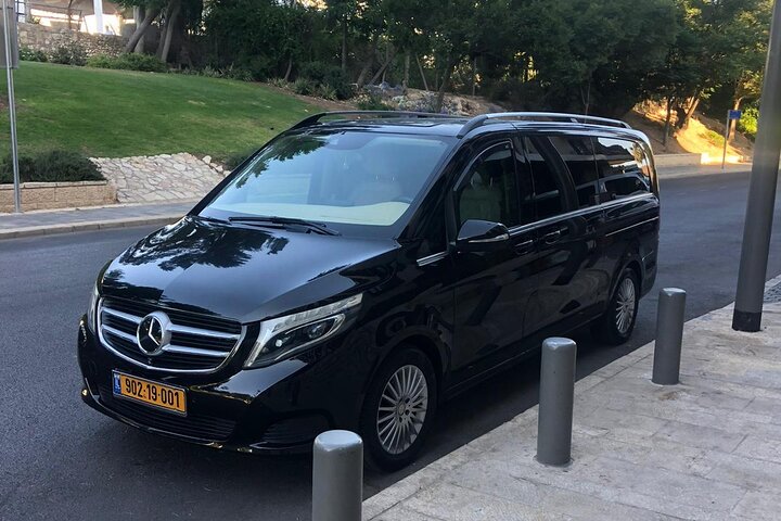 Transferts partout en Terre Sainte : Haïfa, TLV, Aéroport, JLM, Jordanie