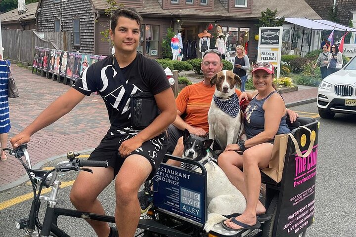Tour privado en bicitaxi al aire libre en Provincetown