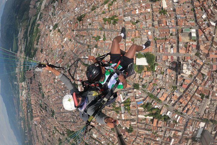 Paragliding-tur i Medellín, flyv og få en fantastisk oplevelse