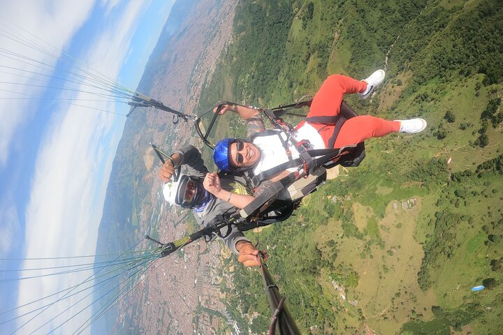 Paragliding-tur i Medellín, flyv og få en fantastisk oplevelse
