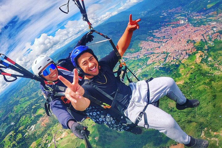 Paragliding-tur i Medellín, flyv og få en fantastisk oplevelse