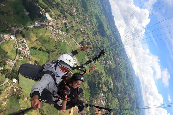 Paragliding-tur i Medellín, flyv og få en fantastisk oplevelse