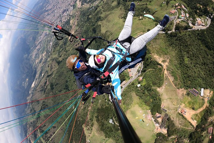 Paragliding-tur i Medellín, flyv og få en fantastisk oplevelse