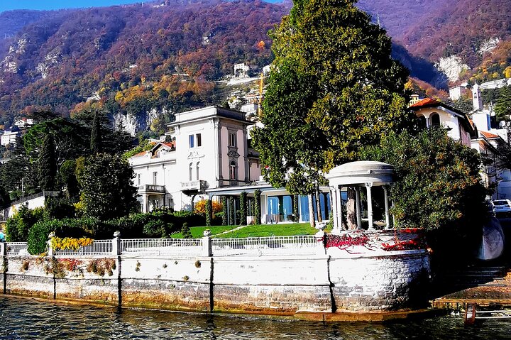 Lago Como & Lugano para grupos pequeños : 2 países en 1 día, Crucero en barco