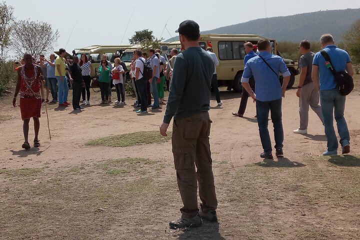 Tour privato di safari in game drive nel Maasai Mara
