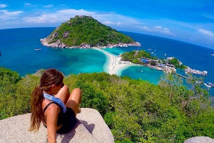 Koh Tao og Koh Nang Yuan Speedboat Tour fra Koh Phangan