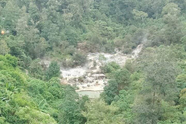 Bandung Tour All In, Witte Krater, Vulkaanberg, Warmwaterbron