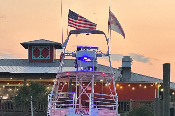 Crociera con delfini condivisi a Pensacola Beach | Frisky Mermaid