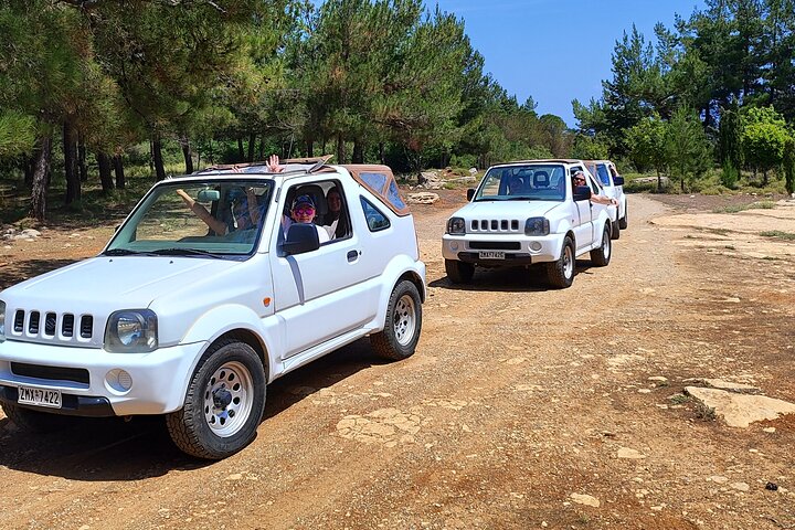 5stündige Safari Tour auf Kreta (Heraklion) mit Quad, Jeep, Buggy & Mittagessen