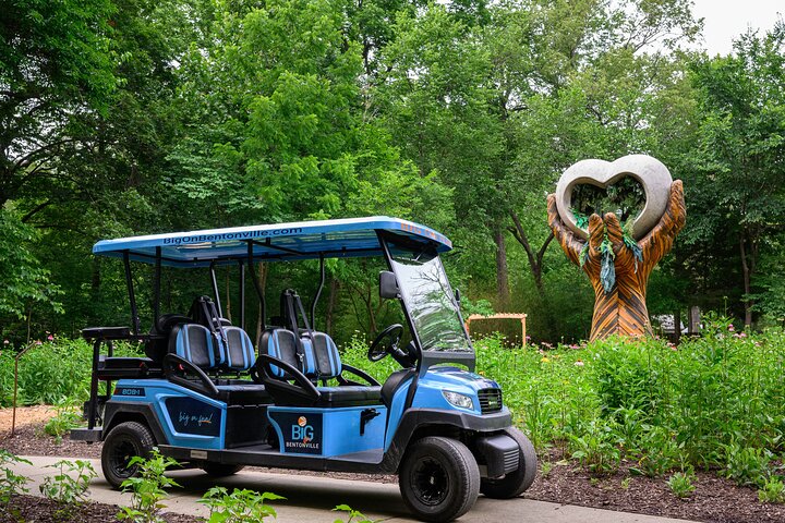 Tour in golf cart condiviso di Bentonville, Arkansas