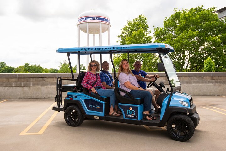 Tour in golf cart condiviso di Bentonville, Arkansas