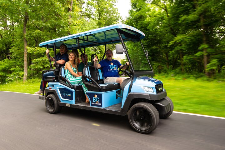 Tour in golf cart condiviso di Bentonville, Arkansas