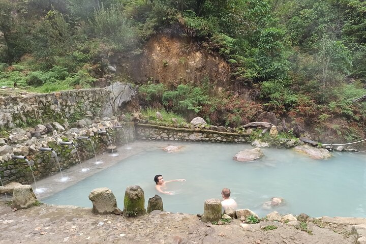 Vulcano Bandung Tour, Terme, Fango, Tè, Pranzo tutto incluso