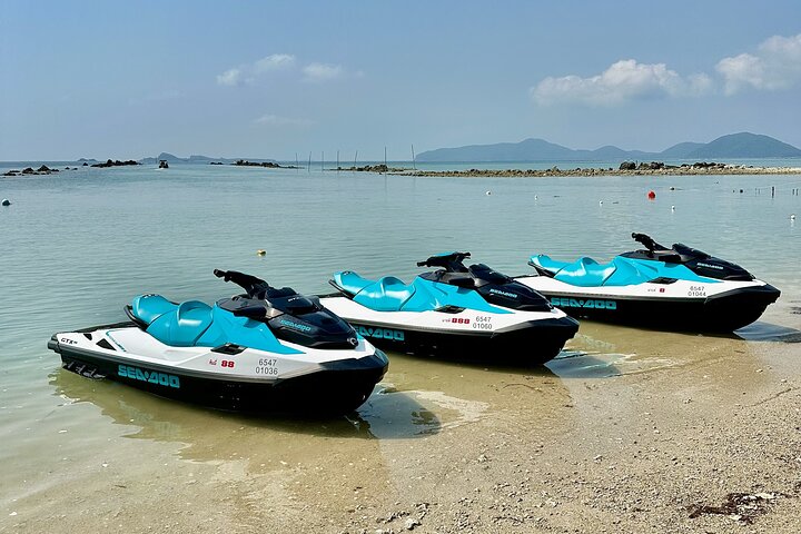 2,5 Stunden Pig Island-Virgin Islands & Schnorchel-Jet-Ski-Safari