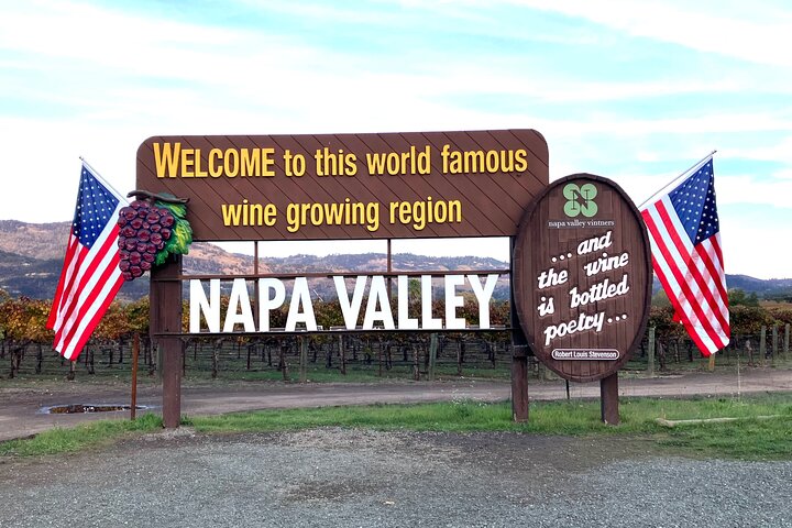"Melhor Tour Privado de Vinhos de Napa ou Sonoma para até 8 Pessoas"