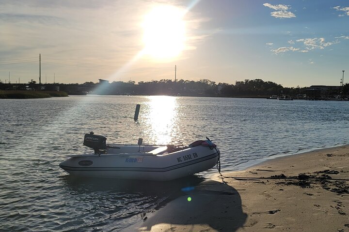 Privébootcharter voor Masonboro Island en Wrightsville Beach