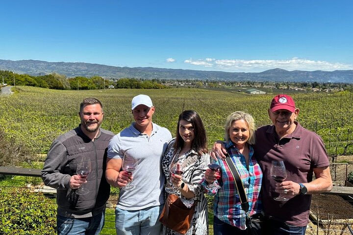 "Melhor Tour Privado de Vinhos de Napa ou Sonoma para até 8 Pessoas"