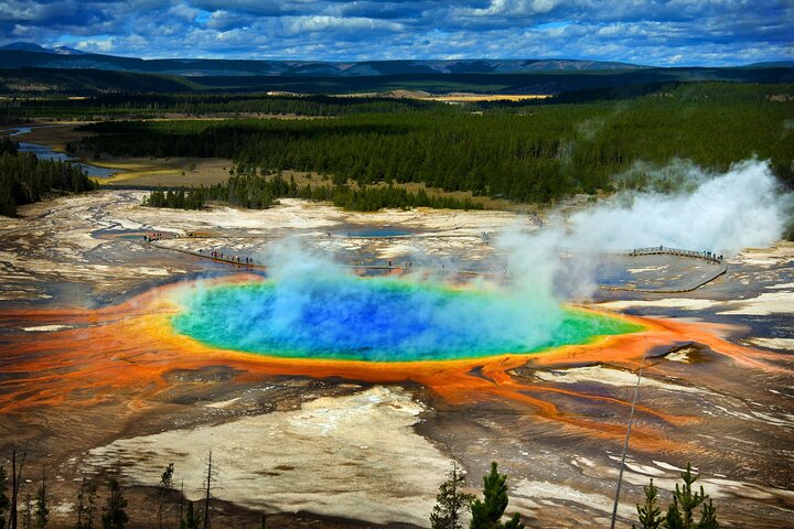 Tours de audio definitivos: Yellowstone, Glaciar, Grand Teton y Banff