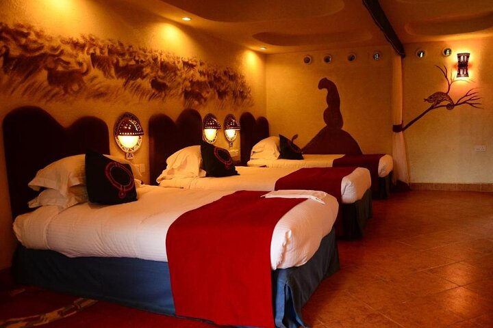 3 dagars Amboseli med flyg från Mombasa / Diani (minst 2 personer)