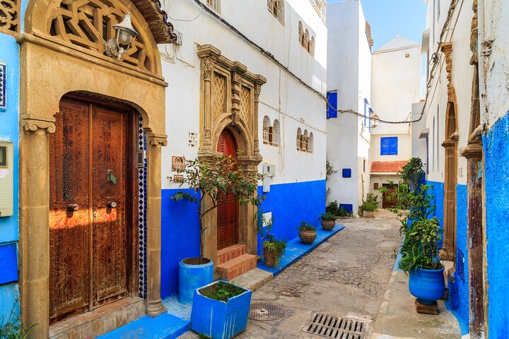 Tour privato TukTuk di Rabat: Medina, Chellah, Torre Hassan, Udaya