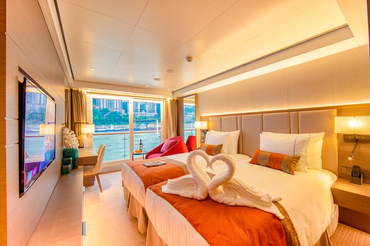 5D4N Yangtze River Cruise: Yichang til Chongqing med Century Cruise