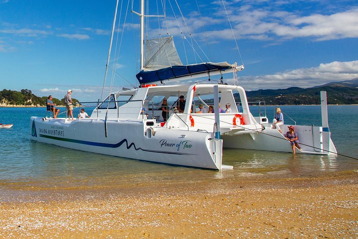Krydstogt, gå og sejl i Abel Tasman National Park