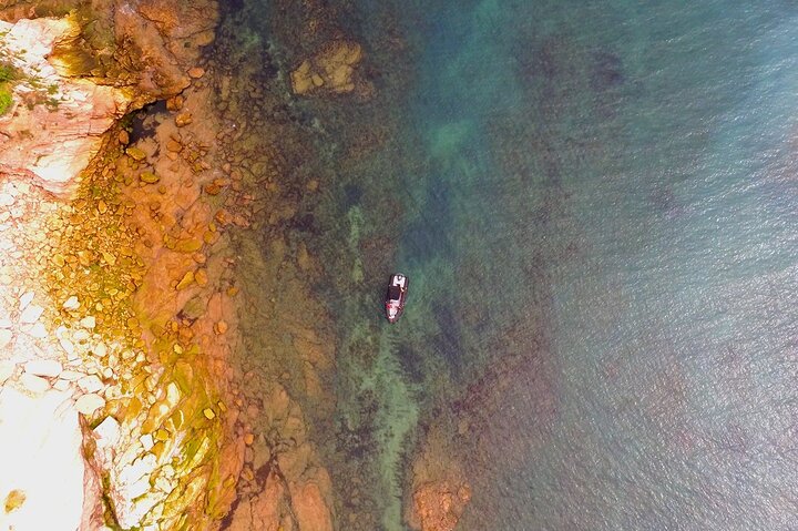 Havtur langs den baskiske kyst, Afgang fra Saint-Jean-de-Luz
