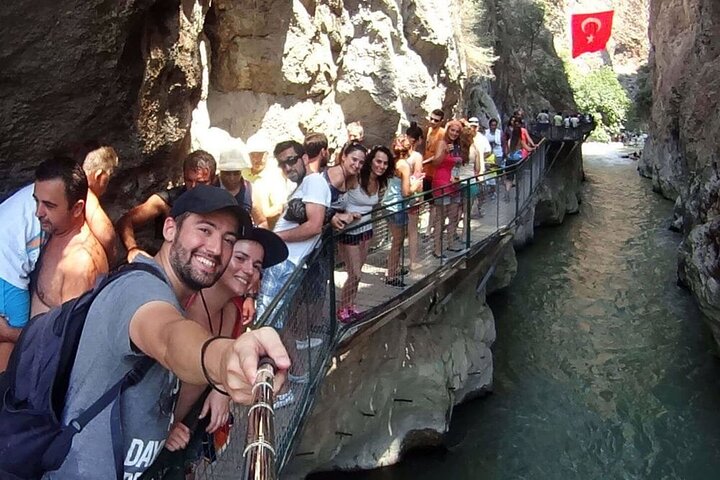 Tour durch die Fethiye-Saklikent-Schlucht mit offenem Mittagsbuffet