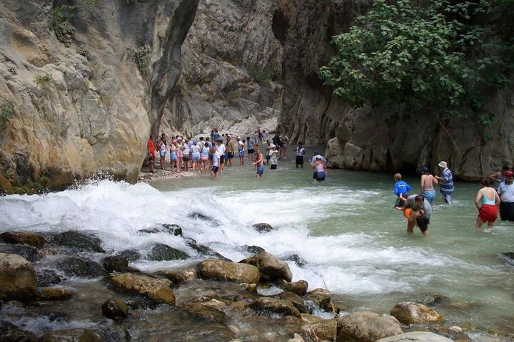 Tour durch die Fethiye-Saklikent-Schlucht mit offenem Mittagsbuffet