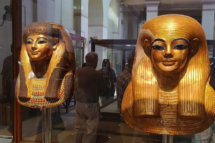 Cairo In Big Bus intera giornata da Hurghada (Piramidi-sfinge-Museo egiziano-pranzo)