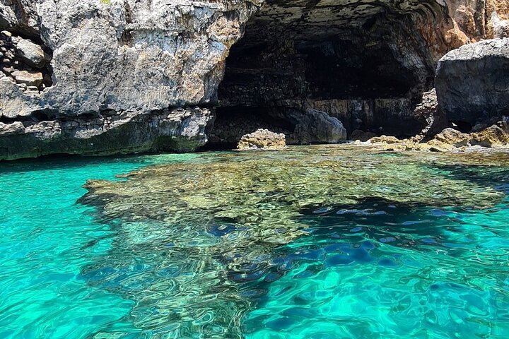 Visite de groupe de 3 heures en bateau aux grottes de Santa Maria di Leuca
